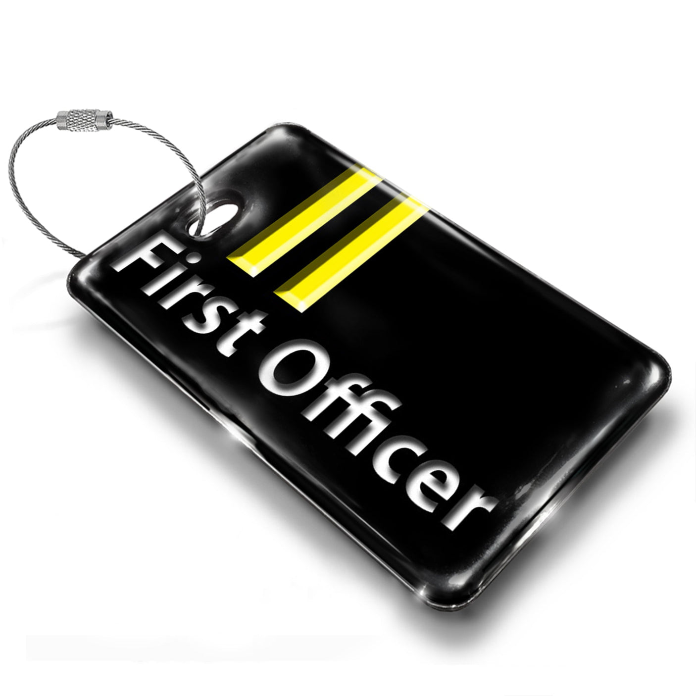 First Officer 2 Bars - Crew Tag