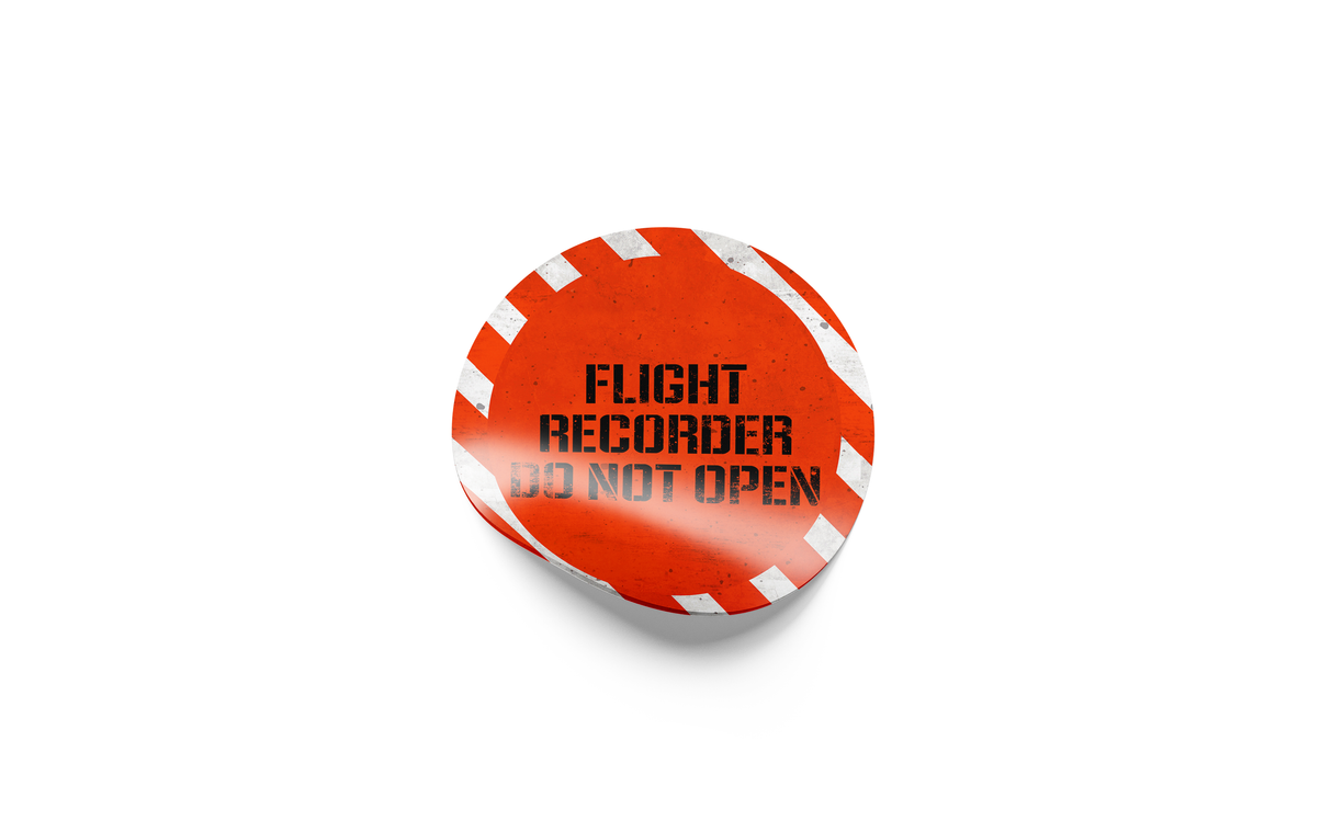 Flight Recorder Stickers