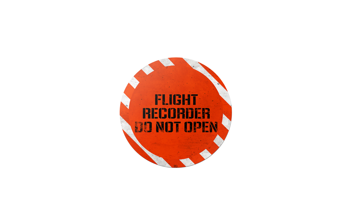 Flight Recorder Stickers