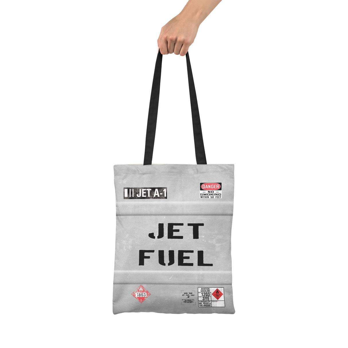 Jet Fuel Canvas Bag