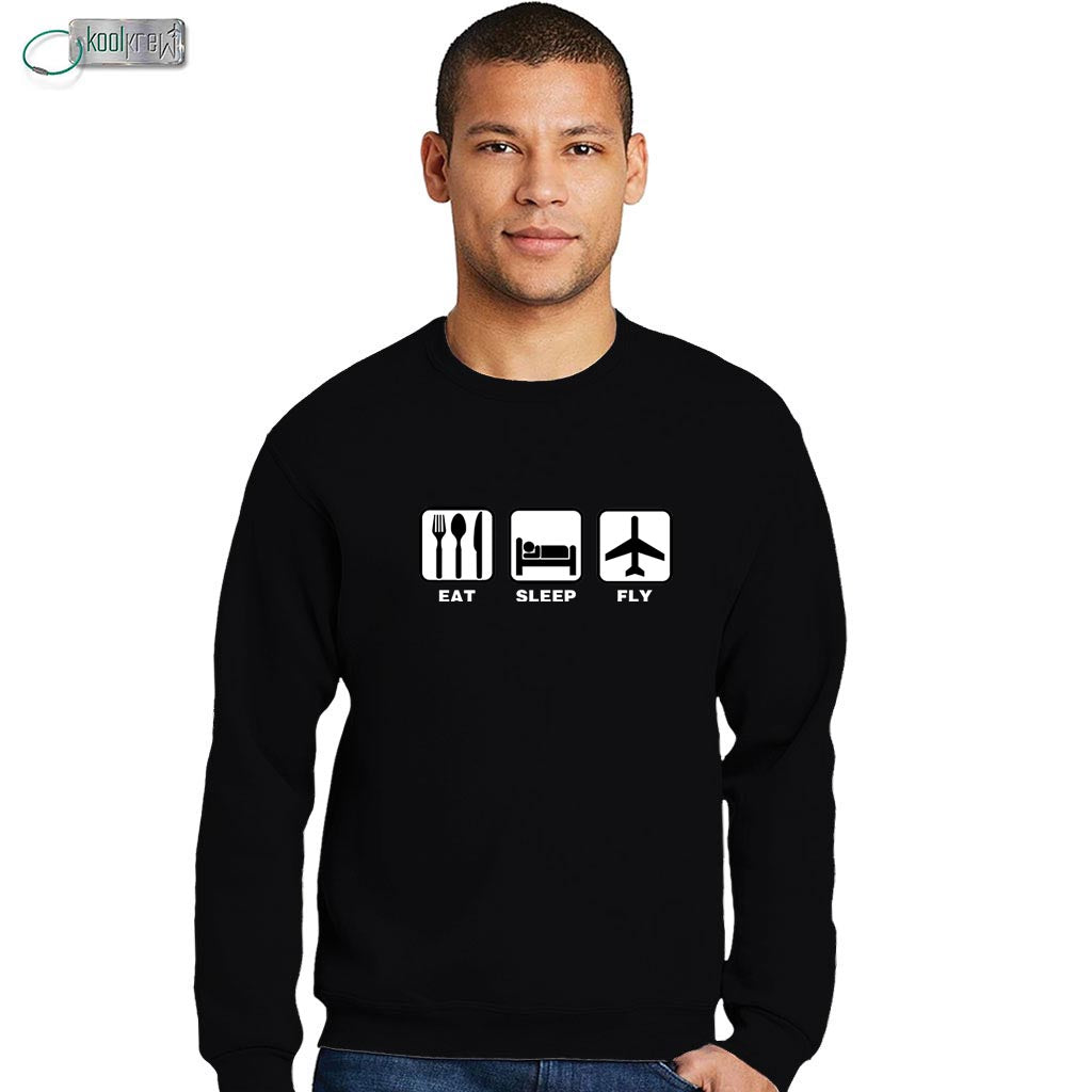 Eat Sleep Fly Sweatshirt