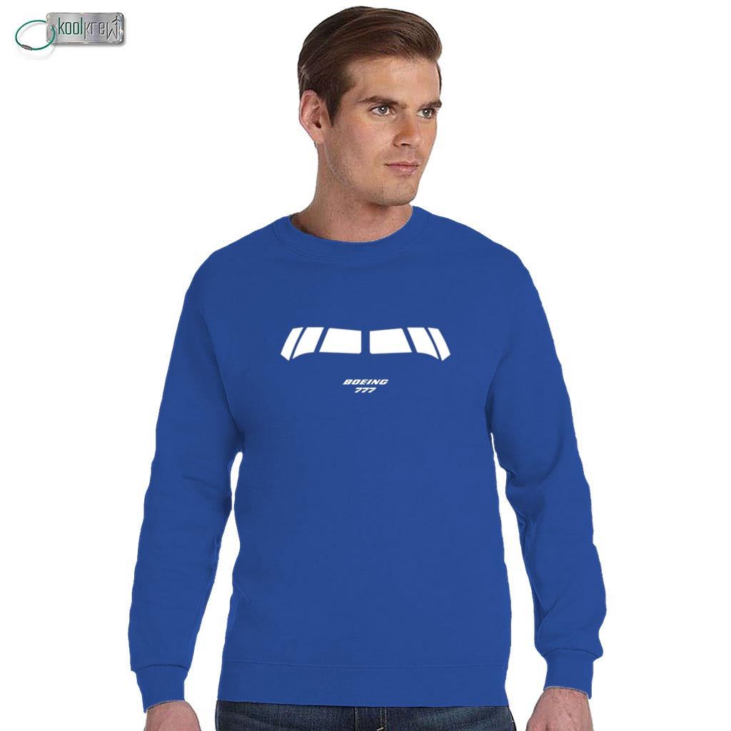 B777 Cockpit Sweatshirt