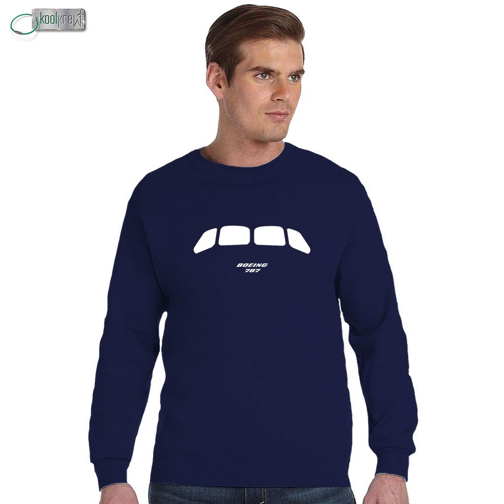 B787 Cockpit Sweatshirt