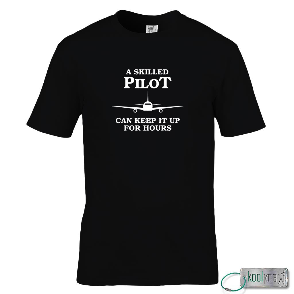 A Skilled Pilot Can Keep It Up For Hours T-Shirt
