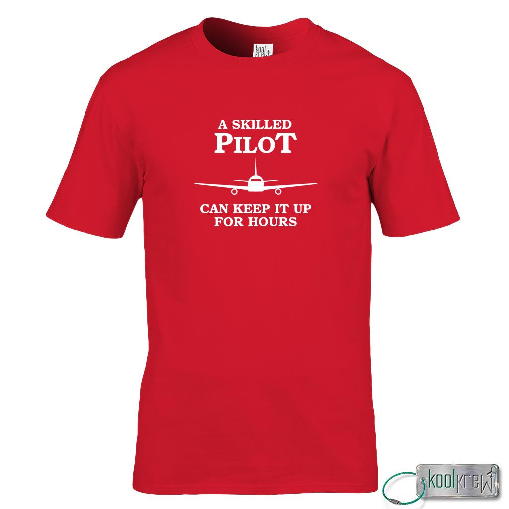 A Skilled Pilot Can Keep It Up For Hours T-Shirt