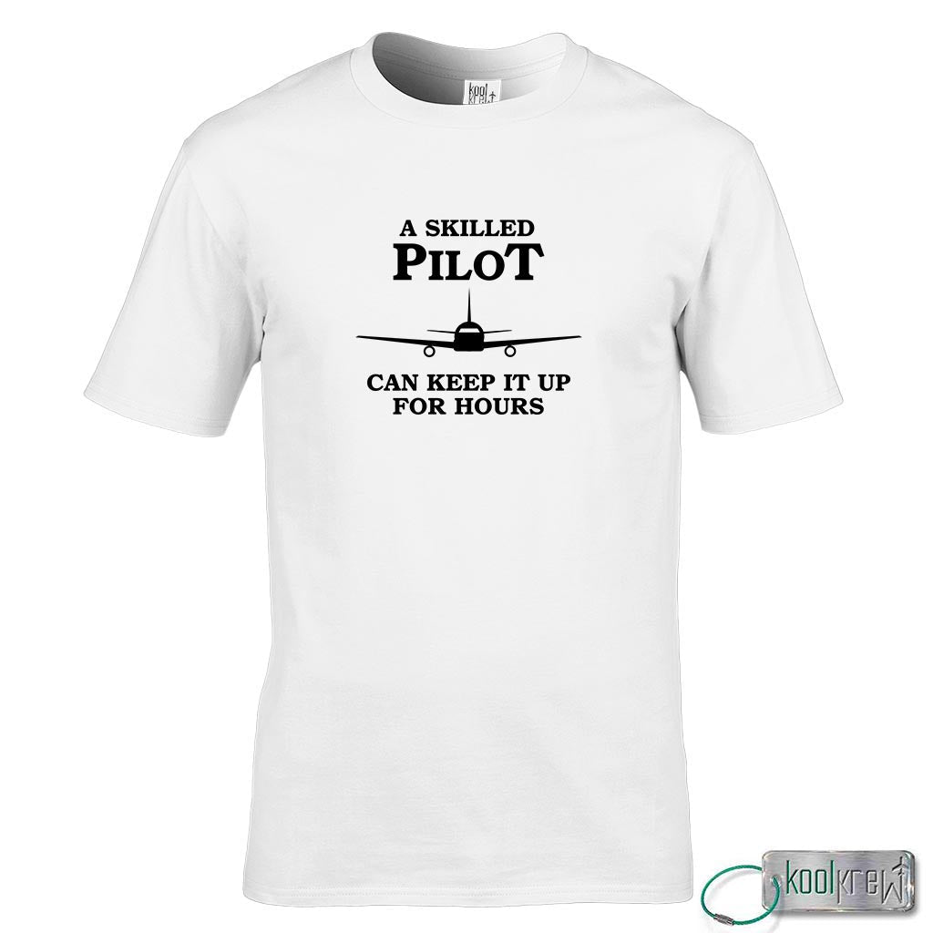 A Skilled Pilot Can Keep It Up For Hours T-Shirt