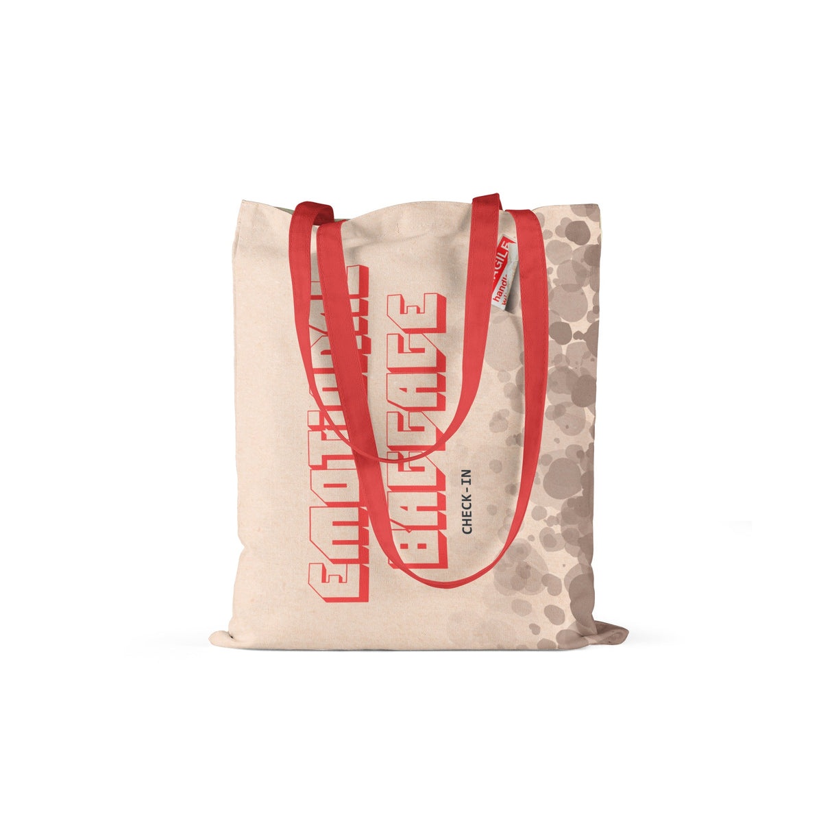 Emotional Baggage Theme Canvas Bag