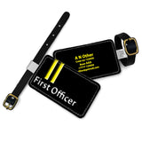 First Officer 2 Bars - Crew Tag