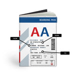 AA Boarding Pass Passport Cover