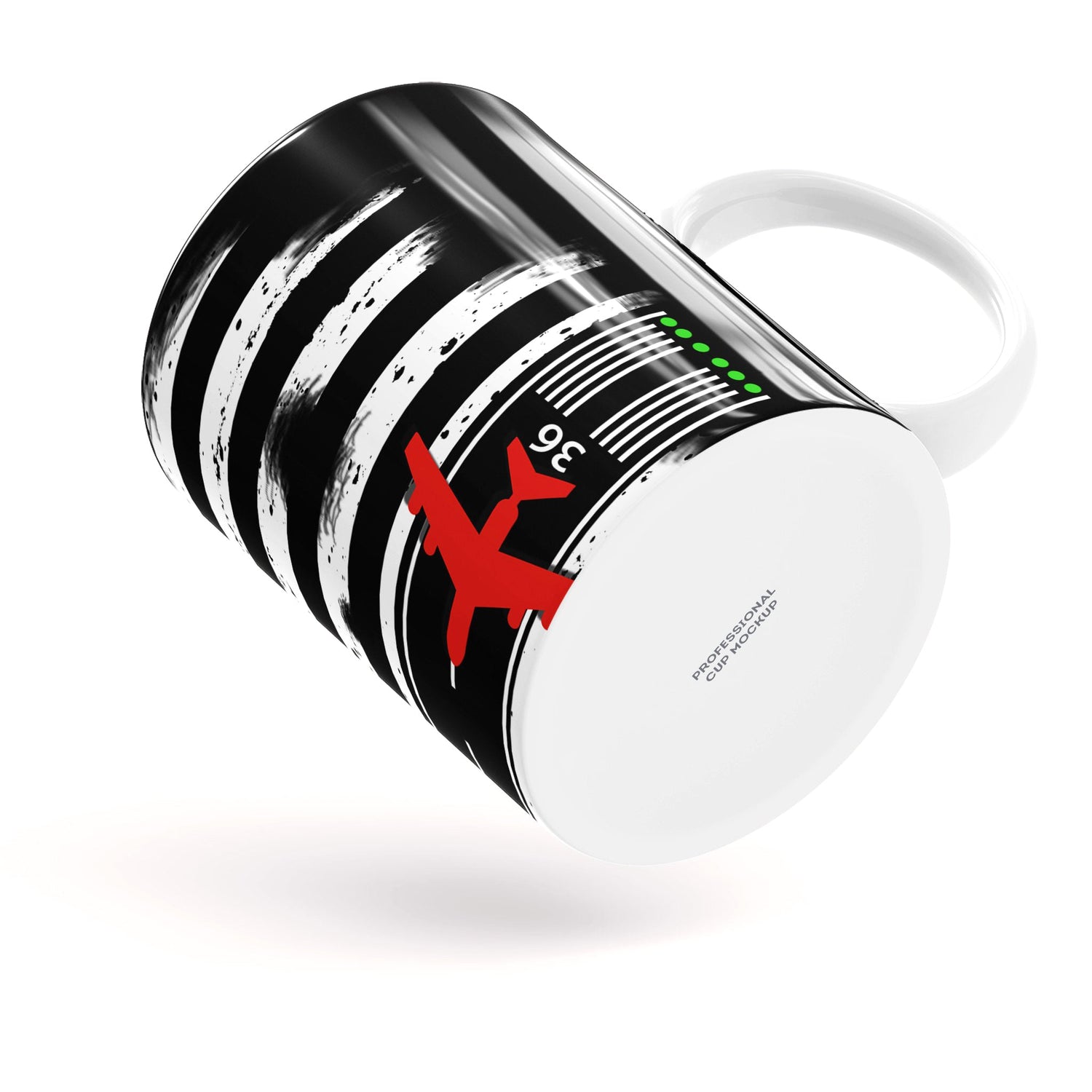 American Flag Runway Mug