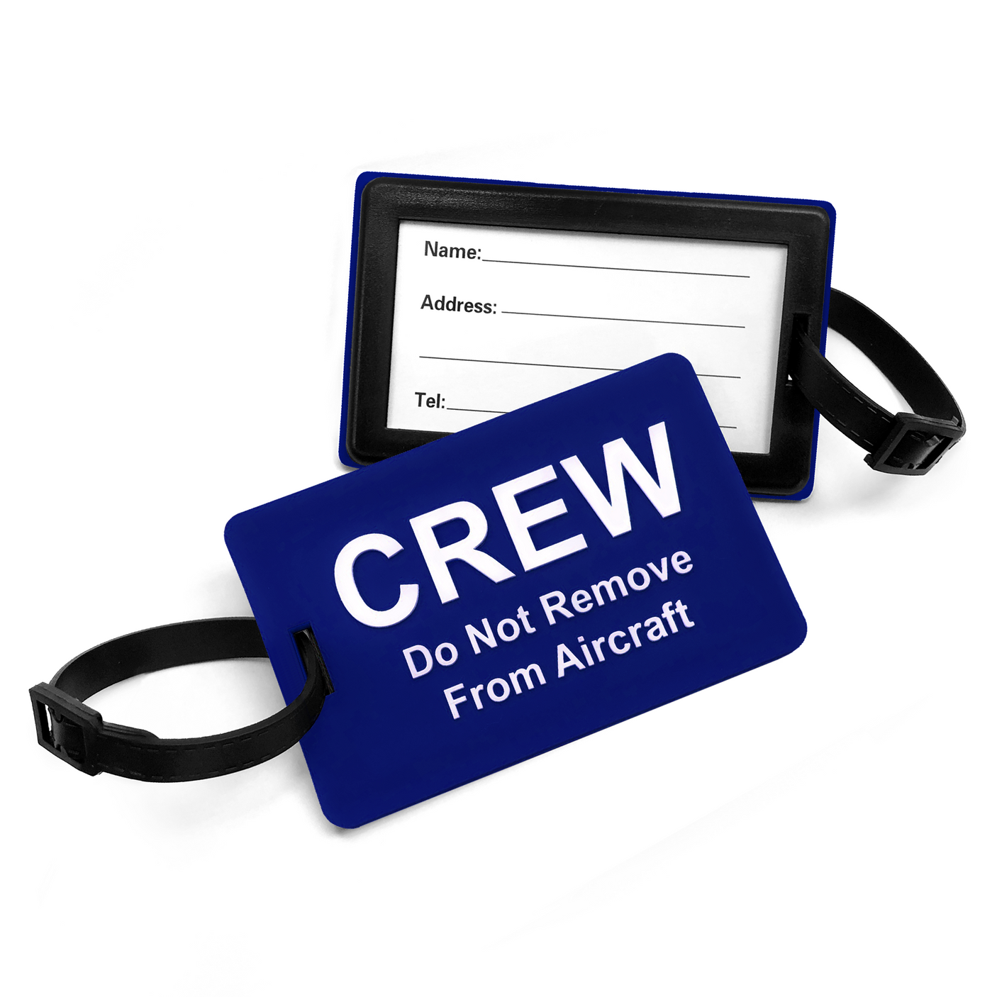 CREW - Do Not Remove From Aircraft Rubber Tag