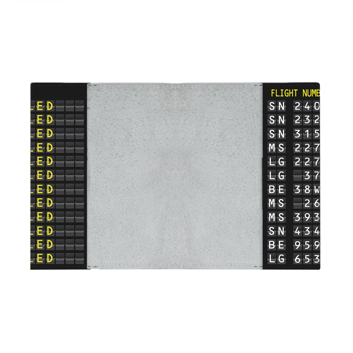 Cancelled Departures Passport Cover