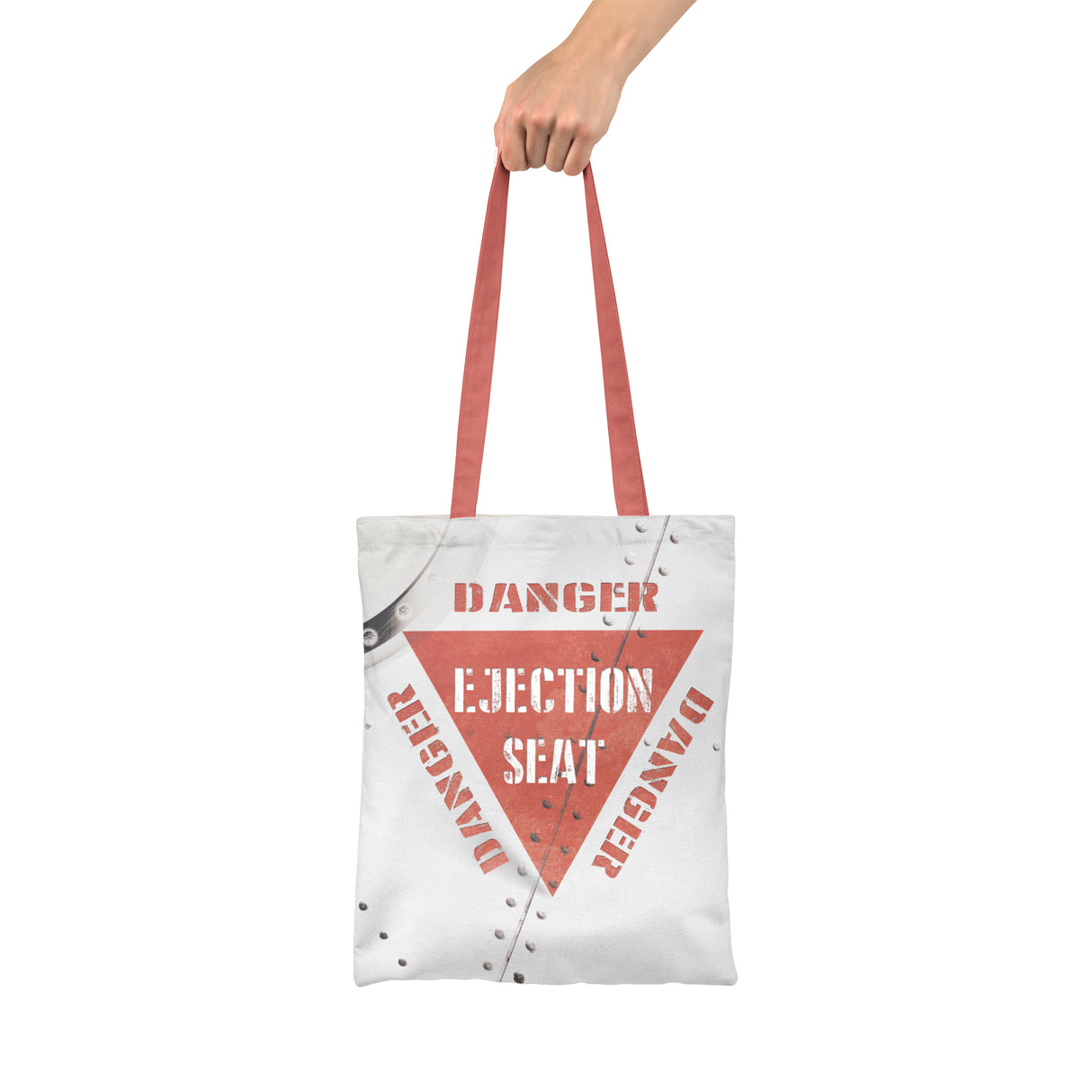 Danger Ejection Seat Tote Bag