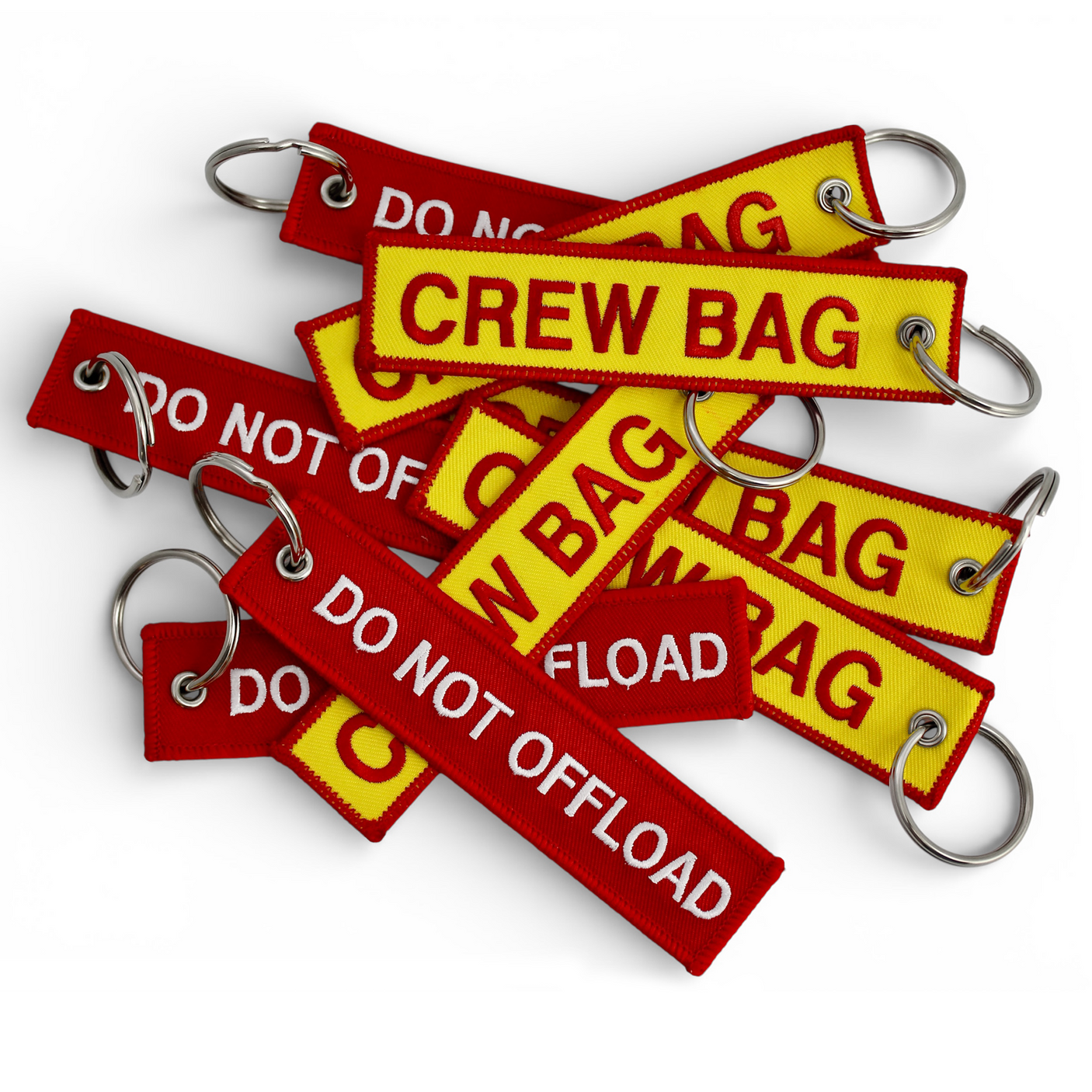 Do Not Offload - Crew Bag Embroidered Keyring