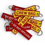 Do Not Offload - Crew Bag Embroidered Keyring