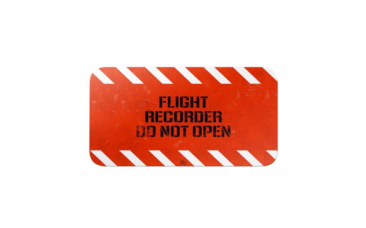 Flight Recorder Stickers