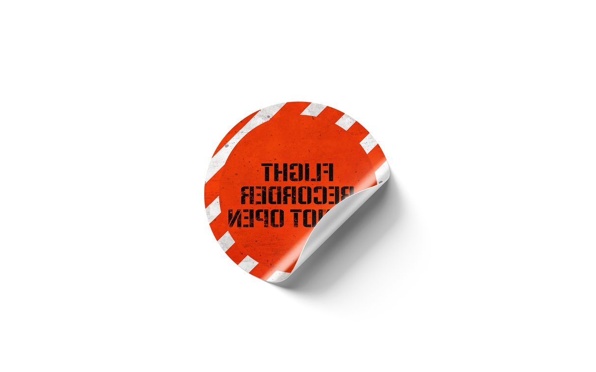Flight Recorder Stickers