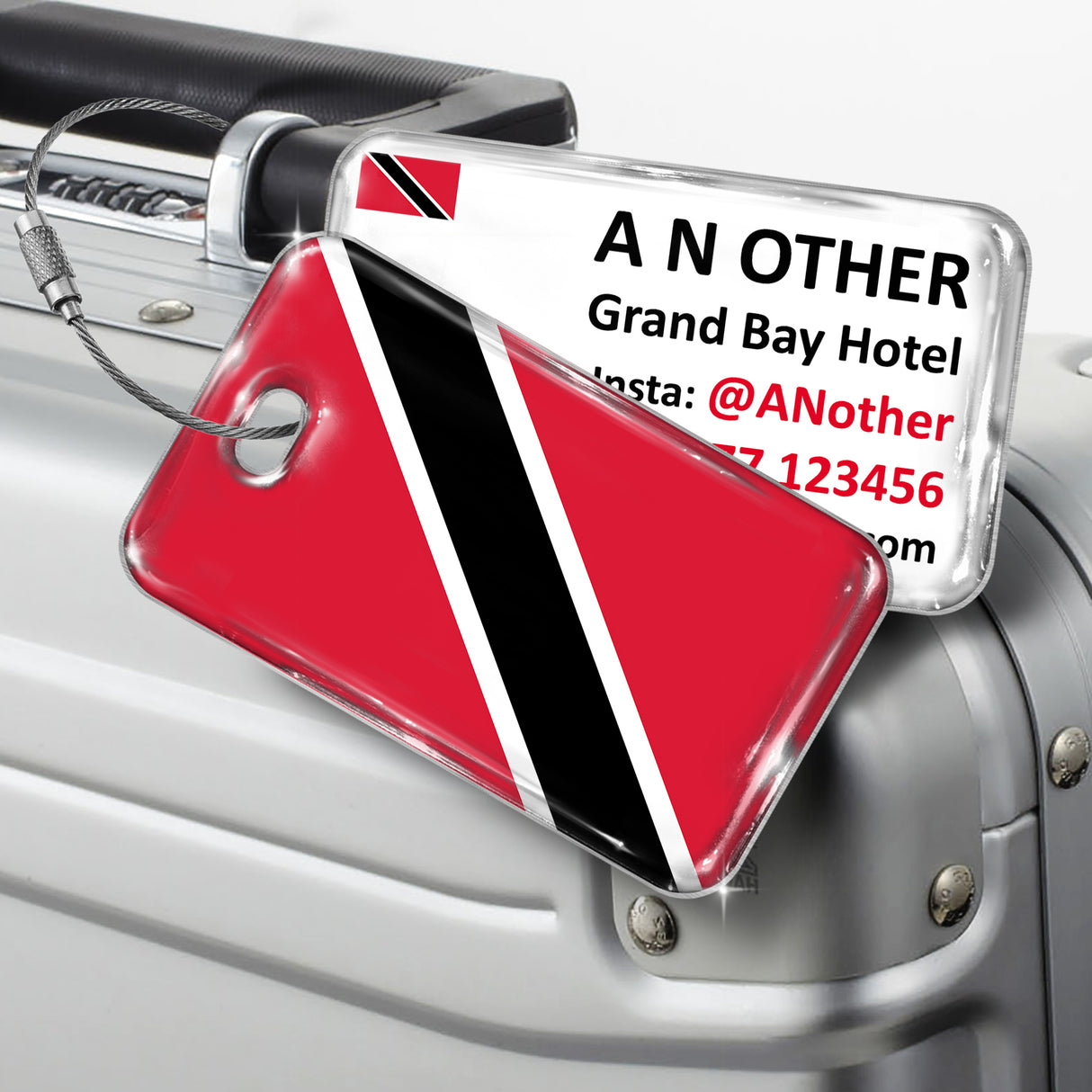 Trinidad & Tobago Flag - Luggage Tag