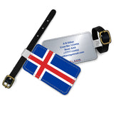 Iceland Flag - Luggage Tag