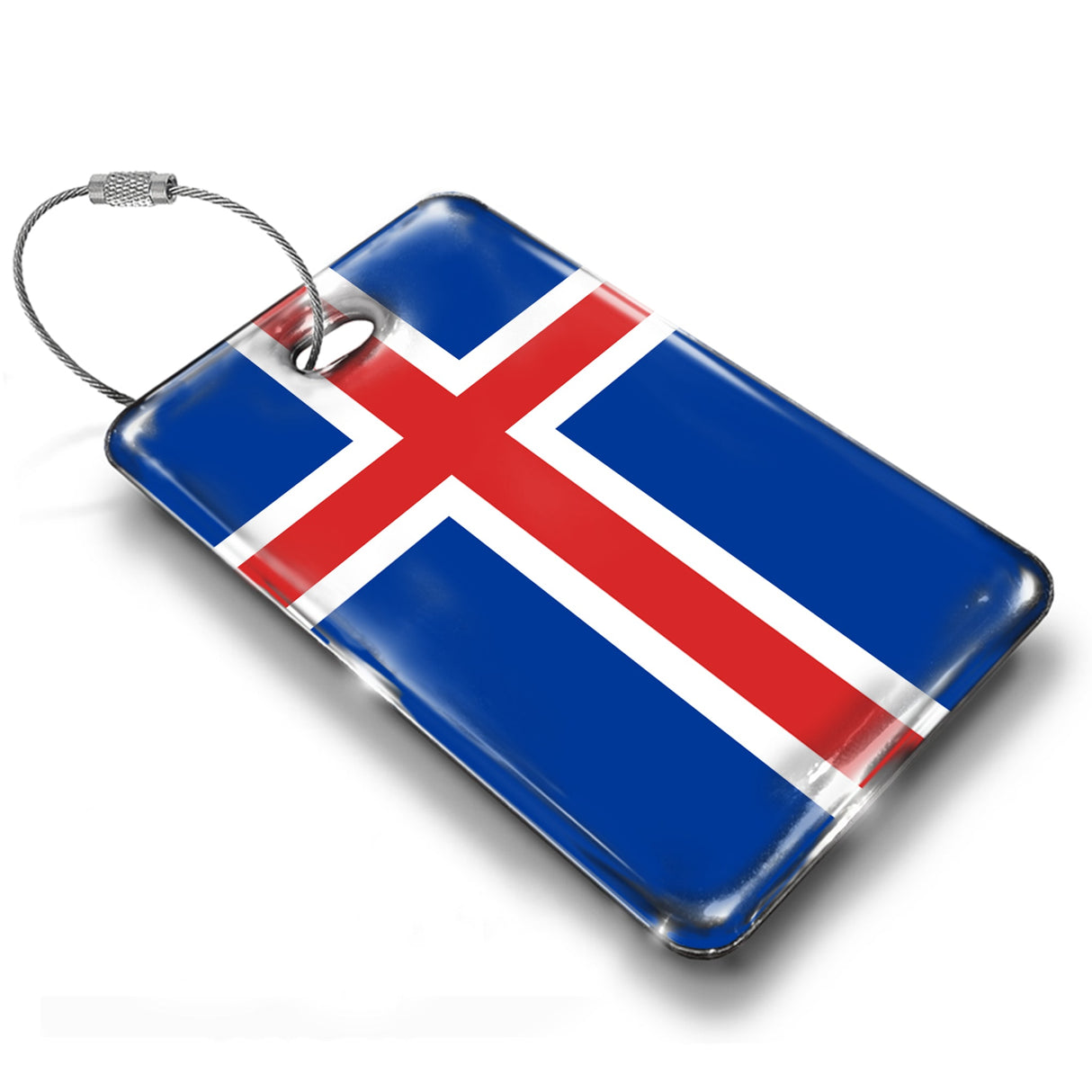 Iceland Flag - Luggage Tag