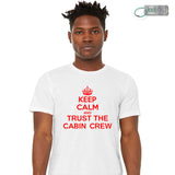Keep Calm Trust the Cabin Crew T-Shirt