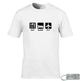 Eat Sleep Fly T-Shirt