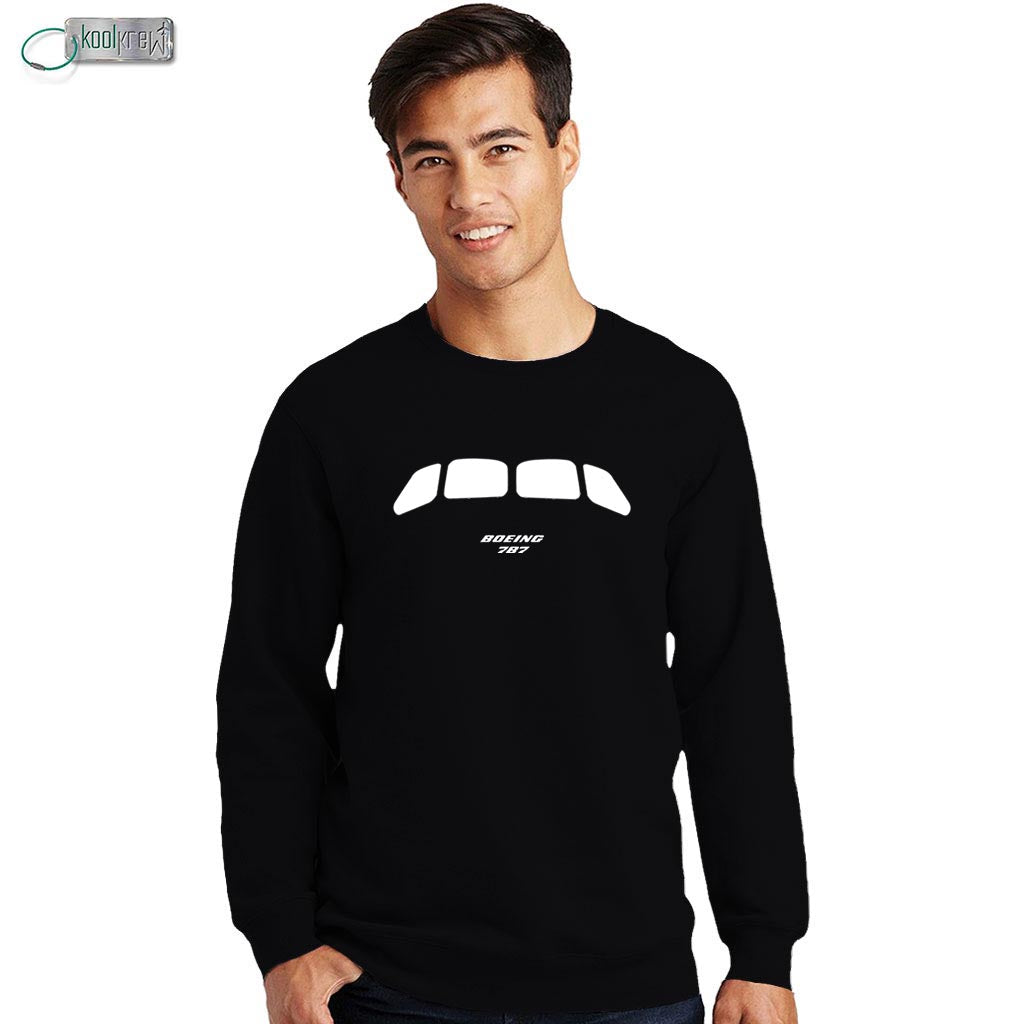 B787 Cockpit Sweatshirt