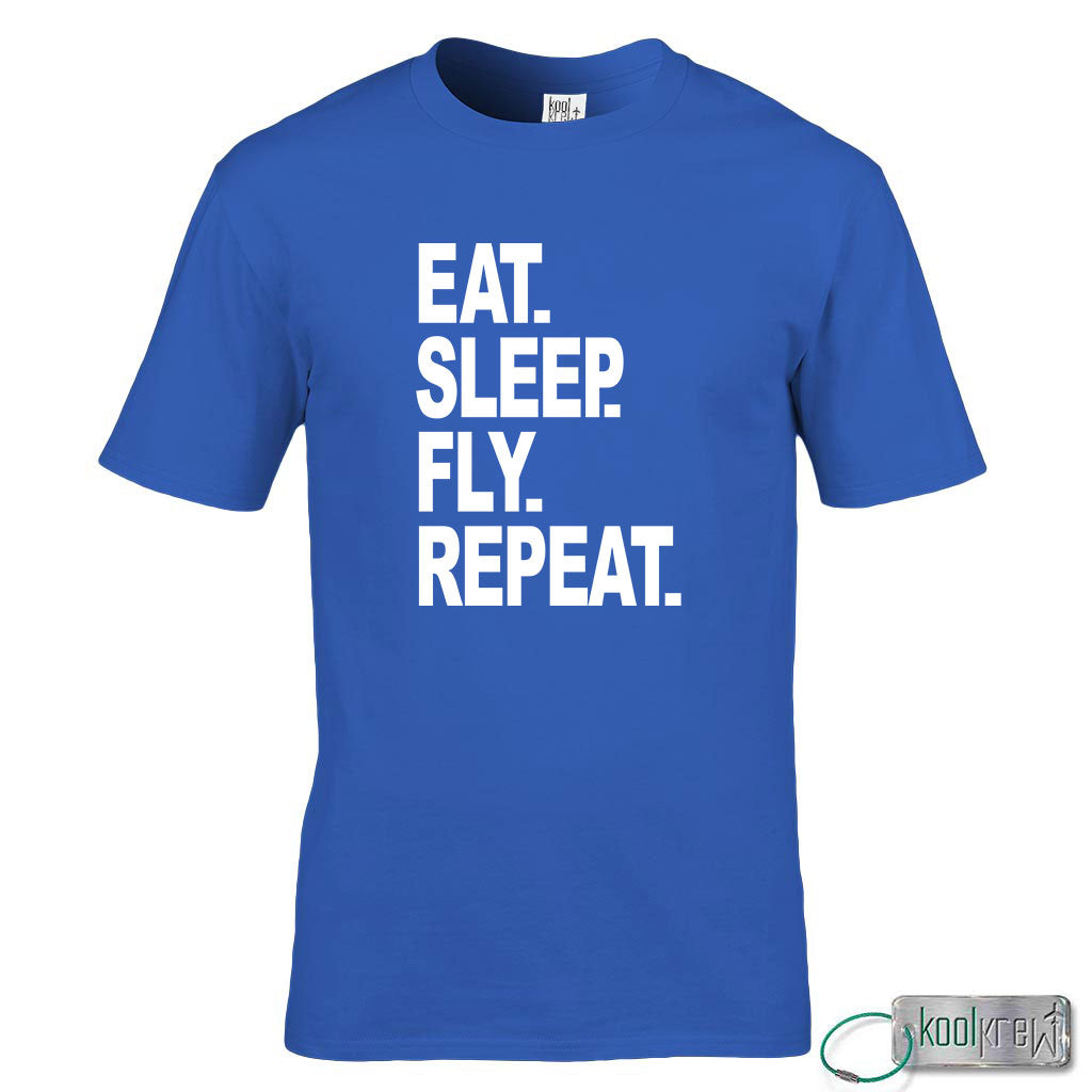 Eat Sleep Fly Repeat T-Shirt