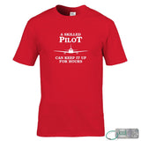 A Skilled Pilot Can Keep It Up For Hours T-Shirt
