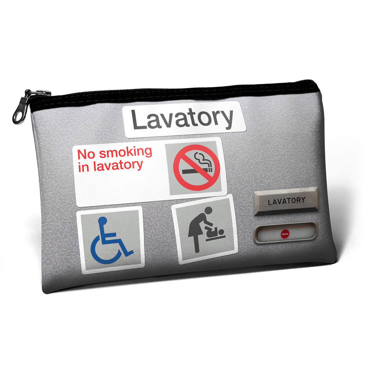 Lavatory Signage Cosmetic Pouch