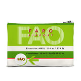 FAO Pouch (Stripes-White)