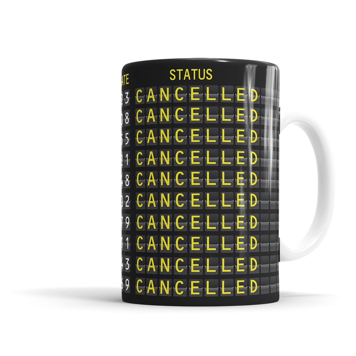 Cancelled Departures Mug