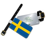Sweden Flag - Luggage Tag