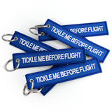 Tickle Me Before Flight-Keyring