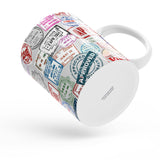 Visa Stamps Mug
