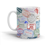 Visa Stamps Mug