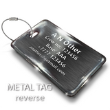 CREW BLACK - LUGGAGE TAG