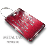 CREW RED - LUGGAGE TAG