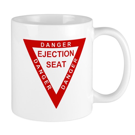 Danger Ejection Seat Mug