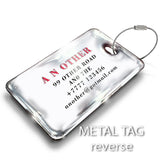 KISS ME I'M A STEWARDESS! - LUGGAGE TAG