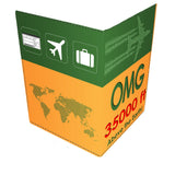 OMG 35000 feet -Passport Cover