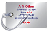 UK-Union Jack Flag - SILVER
